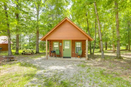 Near White River Fishing! Studio Cabin w/Grill