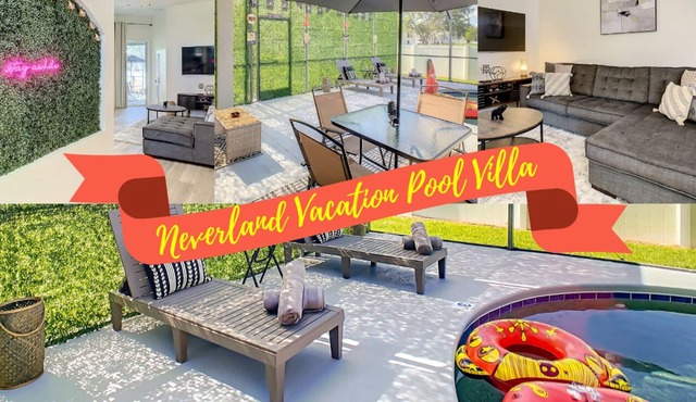 Neverland Luxury Vacation Pool Villa - 15Mil To Disney World