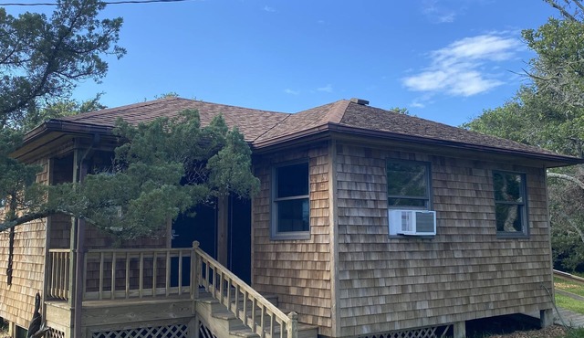 Our Lucky Charm is a cottage on the waterway in Hatteras Village