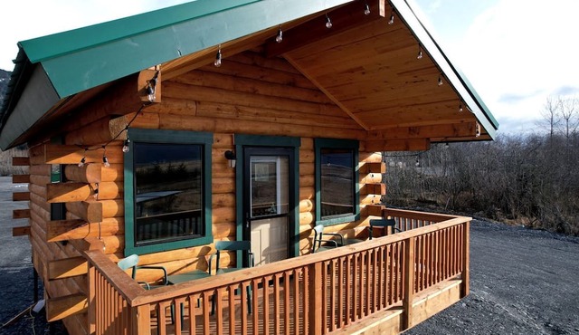 Peaceful Nature Cabin with Private Deck & Wildlife Views in Seward, Alaska