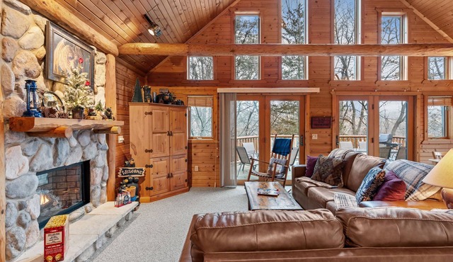 Rustic Ridge Cabin 102 - Private Woodland Retreat near Devil's Lake State Park