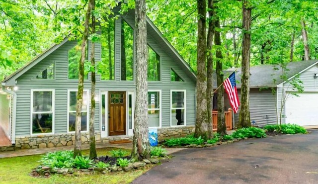 Serenity Over the Woods