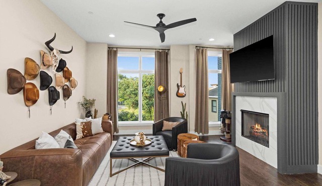 Sleeps 24 | Rooftop Decks Downtown Views
