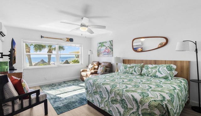 Studio Unit Facing Beach 2nd Fl - Surf Song #227