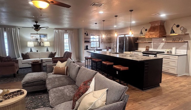 The Never Evergreen House — open-concept near The Pioneer Woman Merchantile