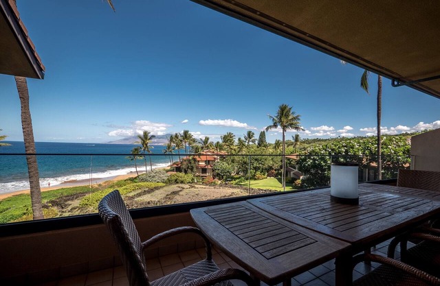Elegant 2-bedroom condo at Makena Surf, #C-205, with beach access in beautiful Maui.