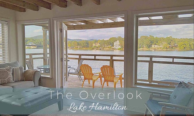 Rockwell Condo | The Overlook at Lake Hamilton - Contemporary Design, Private Deck & Boat Slip!