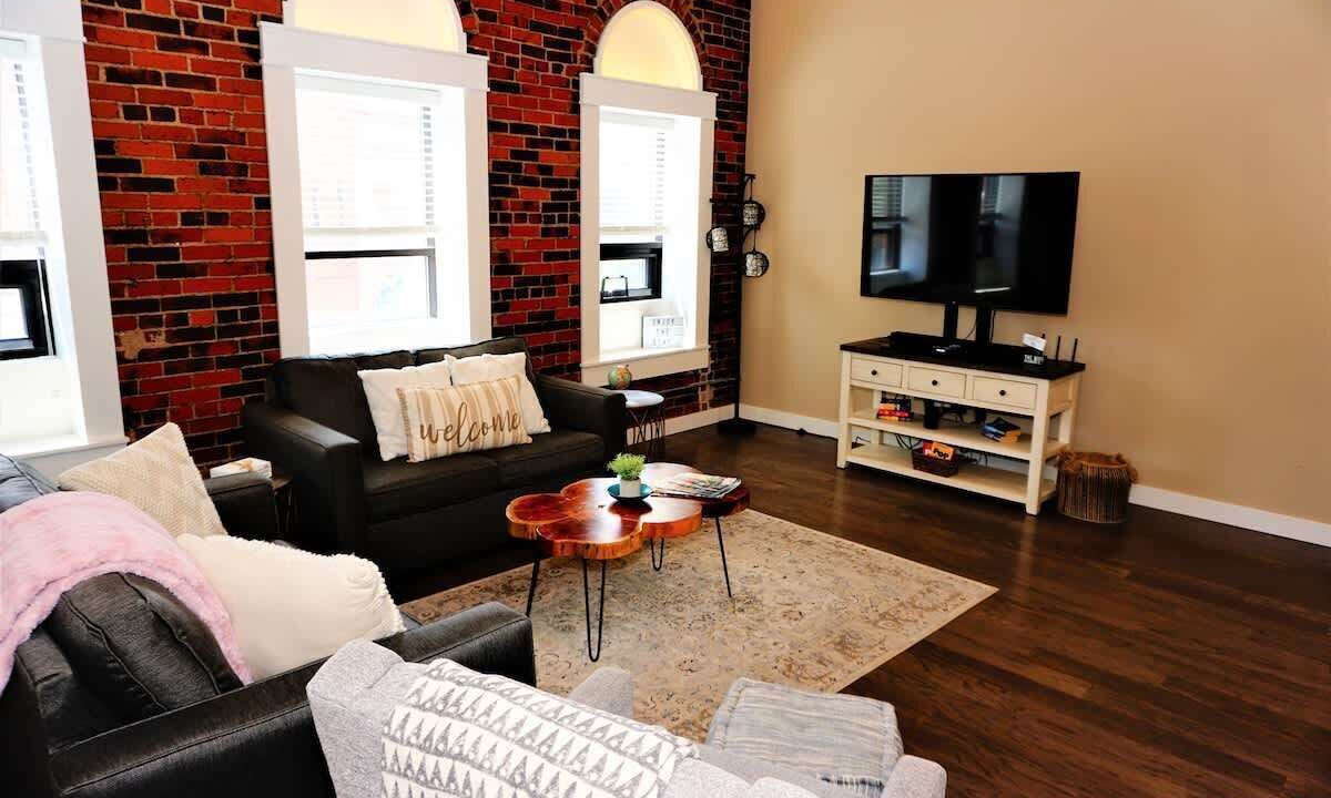 Photo of Livingroom in Historic Downtown La Crosse