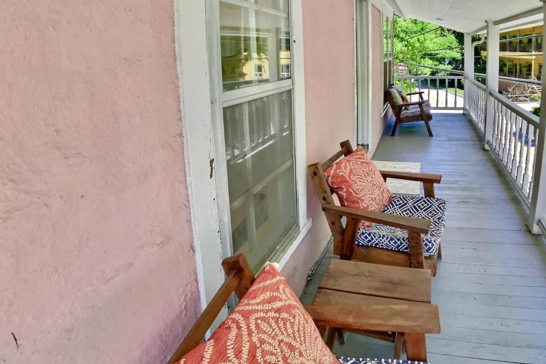 Photo of Patio Balcony in Eureka Springs Historic District