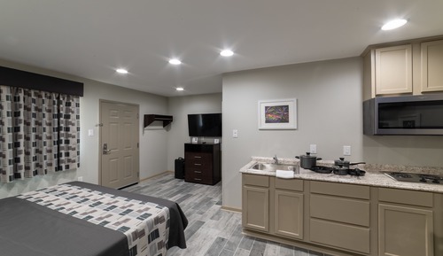 Deluxe Quadruple Room, Multiple Beds, Non Smoking, Kitchenette