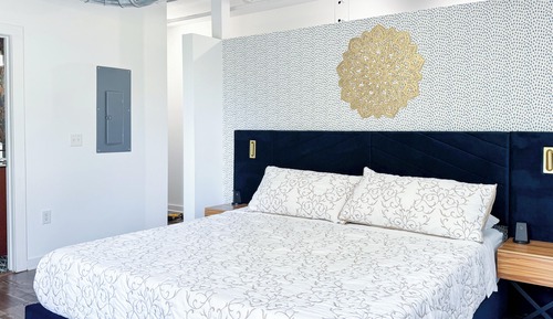 Signature Loft, 1 King Bed with Sofa bed, Non Smoking, Corner