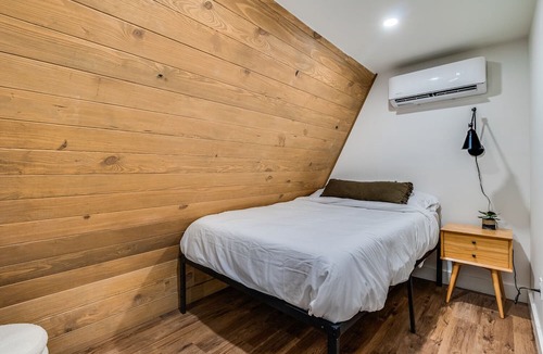 New Iberia Cabin | Modern A-Frame Cabin by Rip Van Winkle Gardens w/ Hot Tub & Fireplace!